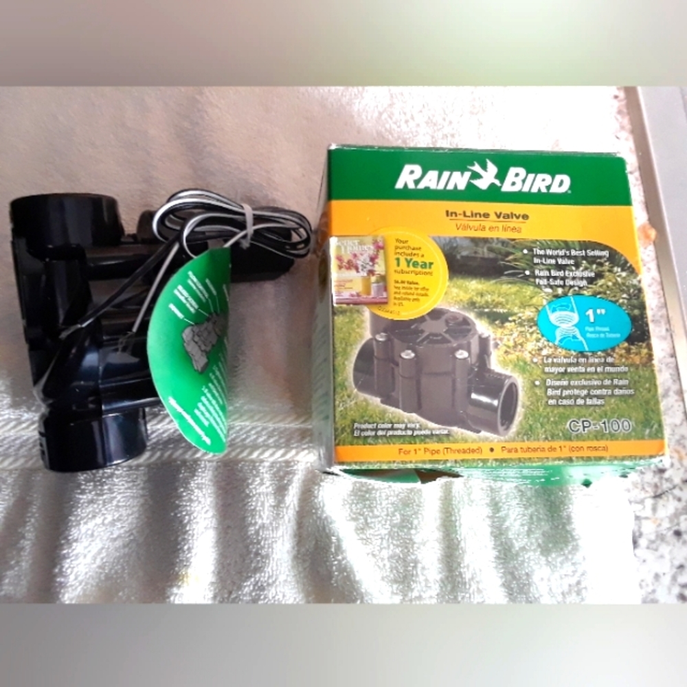 Rain Bird In Line Sprinkler Valve CP-100 New